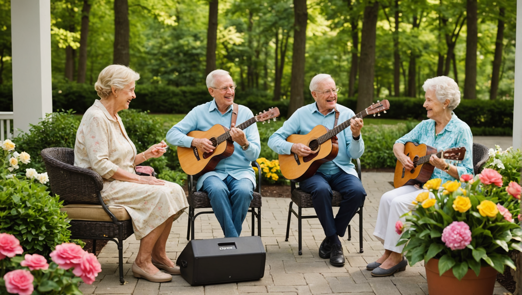 plongez dans l'univers enchanteur de la musique à woodland terrace, où l'art de vivre pour les seniors atteint son apogée. découvrez comment la musique enrichit la vie quotidienne et favorise les liens sociaux dans cette communauté chaleureuse.