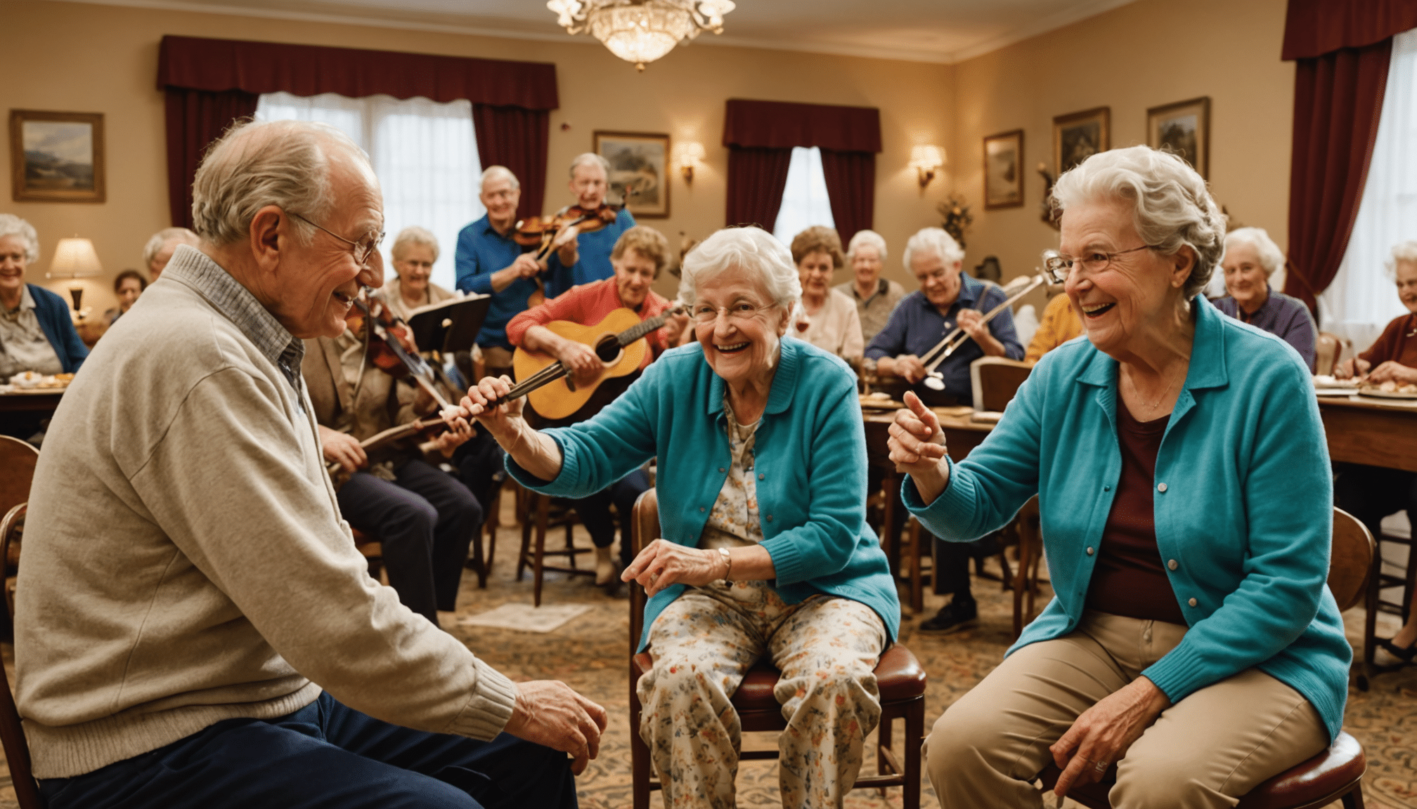 découvrez la magie de la musique à treeo south ogden, où la vie des seniors s'épanouit grâce à des activités enrichissantes et des moments de partage inoubliables. plongez dans un cadre chaleureux et vibrant qui célèbre la joie et la convivialité.