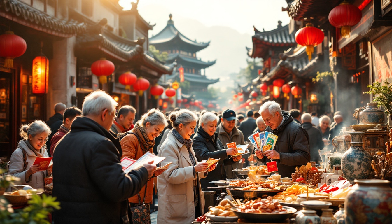 découvrez comment la chine utilise des coupons attractifs et se concentre sur l'économie des seniors pour revitaliser son secteur touristique. une stratégie innovante pour attirer les voyageurs et stimuler l'économie locale.