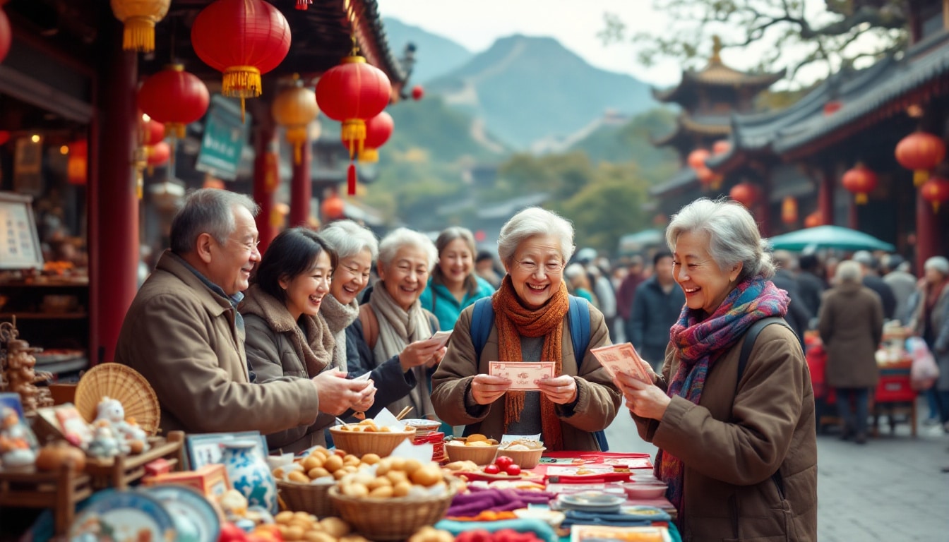 découvrez comment la chine utilise des coupons attractifs et met l'accent sur l'économie des seniors pour stimuler le tourisme, attirant ainsi de nouveaux visiteurs tout en soutenant une population vieillissante.