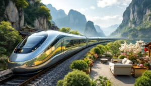 découvrez les nouveaux trains de luxe de la chine, spécialement conçus pour les seniors. ces trains touristiques argentés offrent des services de santé à bord, garantissant confort et sécurité pour un voyage inoubliable à travers les paysages majestueux de la chine.