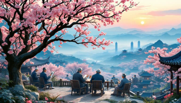 explorez comment une population vieillissante en chine redéfinit la culture à travers la poésie et l'exploration de nouveaux horizons, tout en étant au cœur de l'essor de l'économie des seniors. un voyage captivant entre tradition et modernité.