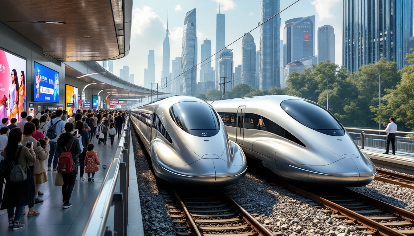 découvrez les 'trains argentés' de chine qui révolutionneront les voyages en 2027. alliant vitesse, confort et technologie de pointe, ces trains offriront une expérience inédite aux passagers. ne manquez pas cette innovation ferrovière qui transformera le paysage des transports en chine.