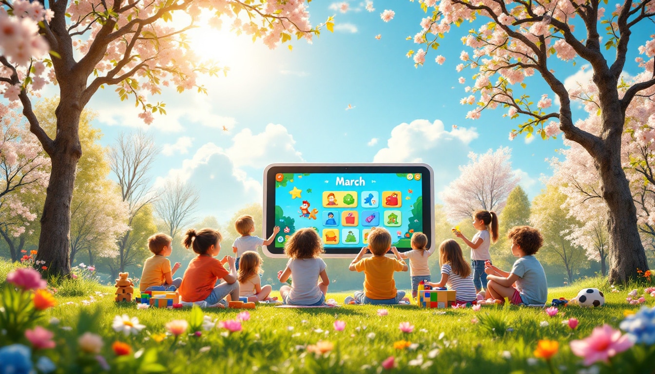 discover fun applications and innovative educational games for the month of March. stimulate learning and enjoyment in the classroom or at home, while awakening children's curiosity.