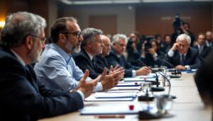 découvrez les moments forts des interventions lors de la session de questions-réponses de la conférence de presse du groupe de travail sur la promotion de l'économie argentée, accompagnés de photos captivantes. plongez au cœur des échanges et des idées innovantes pour valoriser l'économie dédiée aux seniors.