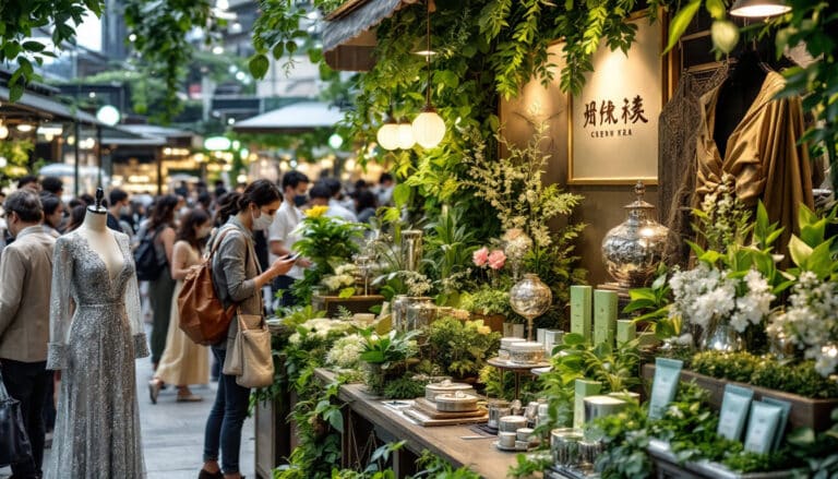 découvrez comment les détaillants tirent parti des tendances argent et vert lors de la foire de hong kong, en mettant en avant des produits innovants et durables qui captivent l'attention des consommateurs.