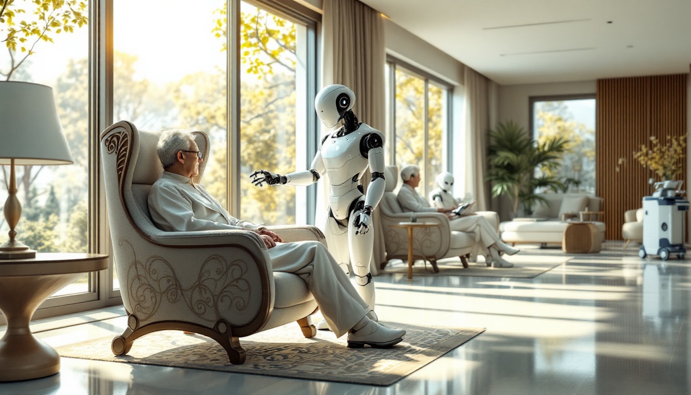 découvrez comment les robots high-tech transforment l'économie argentée en chine, offrant des solutions innovantes pour le soin des personnes âgées. un aperçu des avancées technologiques qui redéfinissent le soutien et le bien-être des seniors.