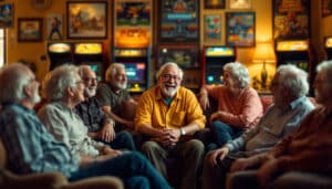 découvrez la rencontre inspirante entre senior planet et walter day, une icône du jeu vidéo, qui partage son parcours et sa passion pour la technologie. plongez dans une conversation enrichissante qui célèbre l'innovation et l'engagement des seniors dans le monde numérique.