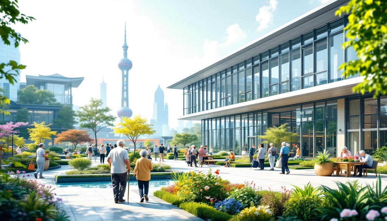 découvrez comment shanghai répond aux défis d'une population vieillissante avec l'inauguration d'un parc industriel innovant dédié aux soins des personnes âgées, alliant technologie et bien-être pour améliorer la qualité de vie.