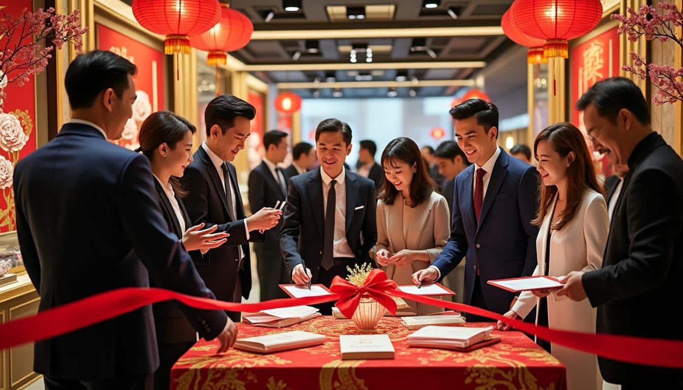 découvrez les accords novateurs signés durant l'ouverture du gmbpf, où commerçants et investisseurs se penchent sur les opportunités stratégiques offertes par l'économie argentée et l'industrie du chic chinois.